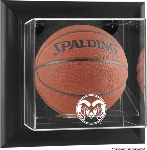Colorado State Black Framed Wall-Mountable Basketball Display Case - Fanatics
