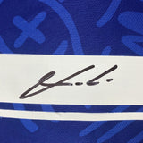 Framed Autographed/Signed Luka Modric 33x42 Real Madrid Blue Jersey BAS COA