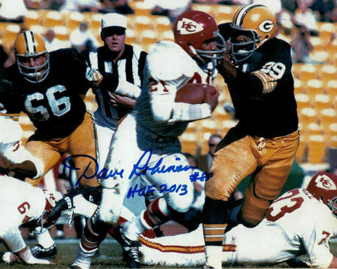 Dave Robinson Autographed/Signed Green Bay Packers 8x10 Photo 12930