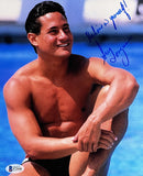 Greg Louganis Signed 8x10 Olympic Gold Medalist Photo Believe In Yourself BAS