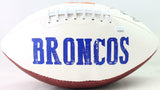 Randy Gradishar Autographed Denver Broncos Logo Football - JSA W Auth *Black