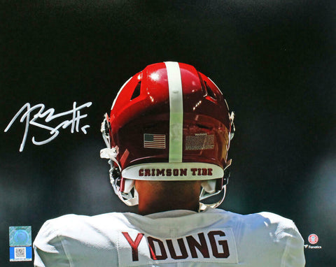 Bryce Young Autographed Alabama Crimson Tide 8x10 Back View-Beckett W Hologram