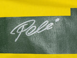 Pele Signed Yellow Brazil Soccer Jersey PSA/DNA