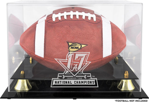 Alabama Crimson Tide CFP 2017 Nat'l Champs Classic Football Display -