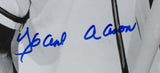Hank Aaron Signed Framed 16x20 Atlanta Braves Photo BAS Auto 10
