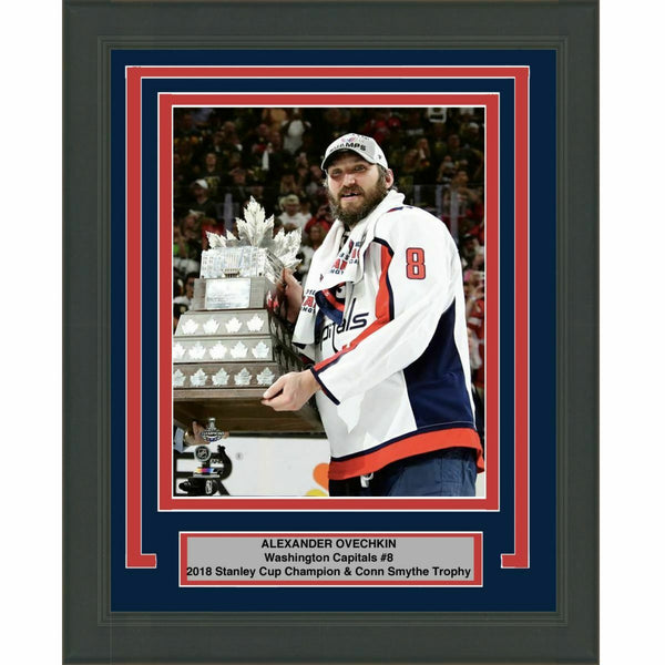 Framed ALEXANDER OVECHKIN Washington Capitals Stanley Cup Champs 8x10 Photo #3