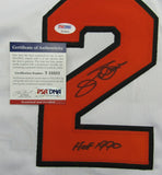 Jim Palmer Signed Baltimore Orioles White Home Jersey Inscribed HOF 90 (PSA COA)