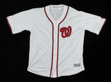 Victor Robles Signed Washington Nationals Jersey (Beckett Hol) Series Champ 2019