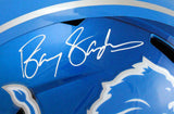 Barry Sanders Autographed Detroit Lions F/S Flash Speed Helmet-Beckett Hologram