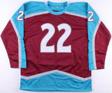 Colin Wilson Signed Avalanche Jersey (Beckett ) 7th Overall Pick 2008 NHL Draft