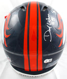 DeMarcus Ware Signed Broncos F/S Speed Authentic Helmet w/SB Champs-BeckettWHolo