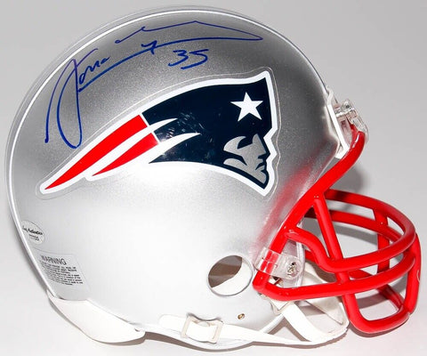 Jonas Gray Signed New England Patriots Mini-Helmet (Leaf COA)Super Bowl 49 Champ