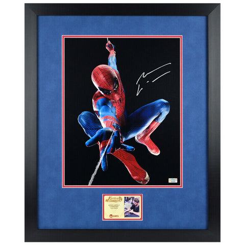 Andrew Garfield Autographed Amazing Spider-Man 11x14 Framed Photo