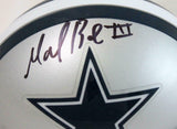 Marion Barber Autographed Dallas Cowboys Mini Helmet-JSA W *Black