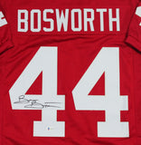Brian Bosworth Autographed Maroon College Style Jersey-Beckett W Hologram *Black