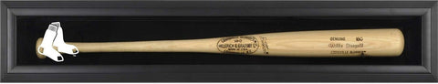 Boston Red Sox (2009-Present) Logo Black Framed Single Bat Display Case