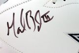Marion Barber Autographed Dallas Cowboys Logo Football-JSA W *Black