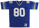 Seahawks Steve Largent "HOF 95" Authentic Signed Blue M&N Jersey BAS Witnessed 2