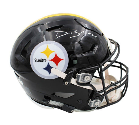Devin Bush Signed Pittsburgh Steelers Speed Flex Authentic NFL Helmet