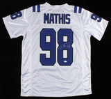 Robert Mathis Signed Indianapolis Colts Jersey (JSA COA) Super Bowl Champion XLI