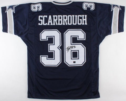 Bo Scarbrough Signed Cowboys Jersey (Scarbrough Hologram) Alabama Running Back