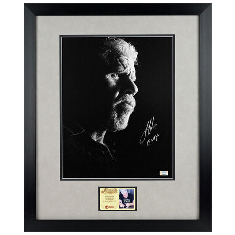 Ron Perlman Autographed Sons of Anarchy Clay Morrow 11x14 Framed Photo
