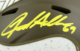 Jared Allen Signed Vikings Salute to Service Speed Mini Helmet-Beckett W Holo
