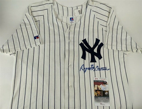 Ryne Duren Signed New York Yankees Russell Athletic Jersey, (JSA COA) 4xAll Star