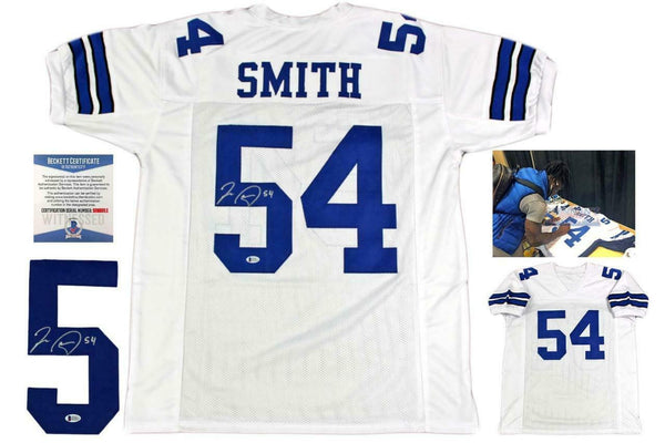 Jaylon Smith Autographed SIGNED Jersey - Beckett Authentic - White
