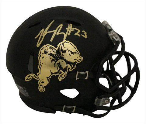 Phillip Lindsay Autographed Colorado Buffaloes Chrome Mini Helmet BAS 34308