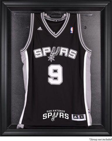San Antonio Spurs Black Framed Team Logo Jersey Display Case - Fanatics
