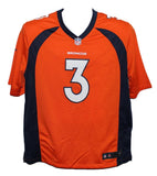 Russell Wilson Signed Denver Broncos Orange Nike XL On Field Jersey FAN 36554