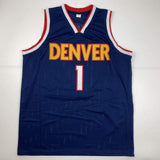 Autographed/Signed Michael Porter Jr. Denver Dark Blue Basketball Jersey PSA/DNA