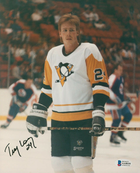 Penguins Troy Loney Authentic Signed 8x10 Photo Autographed BAS #AA48155