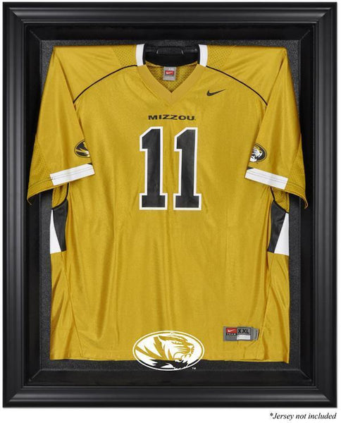 Missouri Tigers Black Framed Logo Jersey Display Case Authentic