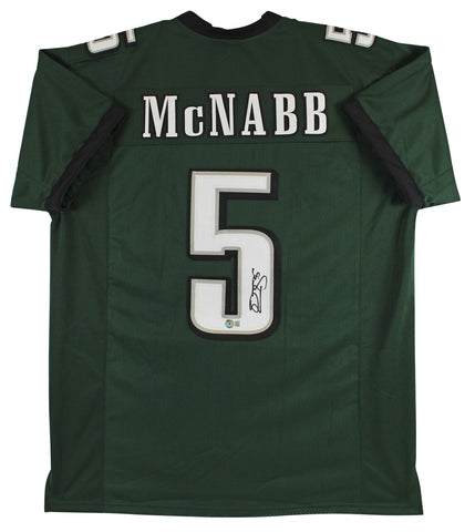 Donovan McNabb Authentic Signed Green Pro Style Jersey Autographed BAS Witnessed