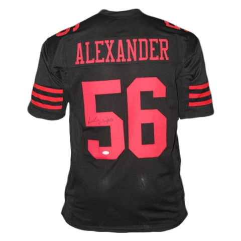 Kwon Alexander Autographed Pro Style Football Jersey Black
