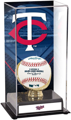 Minnesota Twins Sublimated Display Case with Image