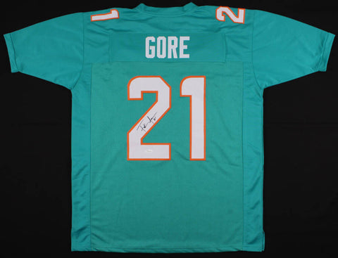 Frank Gore Signed Dolphins Jersey (JSA COA) 5xPro Bowl (2006,2009,2011-2013) R.B
