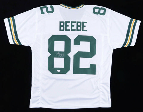 Don Beebe Signed Packers Jersey (JSA COA) Green Bay Super Bowl XXXI Champ W.R.