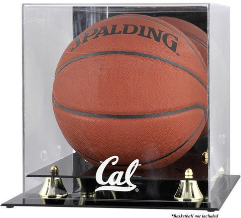 California Bears Golden Classic Logo Basketball Display Case