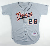 Brent Clevlen Twice Signed Detroit Tigers Russell Athletiic Style Jersey JSA COA