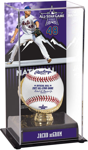 Jacob deGrom New York Mets 2021 ASG Gold Glove Display Case w/Image