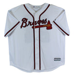 Braves Deion Sanders Authentic Signed White Majestic Coolbase Jersey BAS Witness