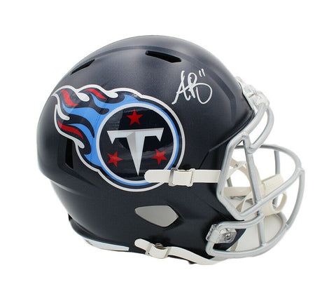 AJ Brown Signed Tennessee Titans Speed Full Size NFL Helmet