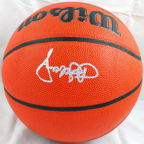 Detlef Schrempf Autographed Official NBA Wilson Basketball-Beckett Hologram