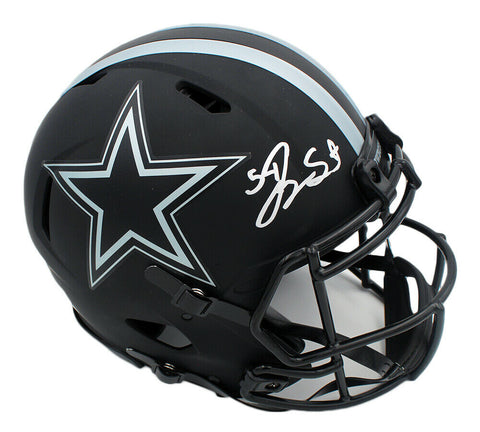 Jaylon Smith Signed Dallas Cowboys Speed Authentic Eclipse NFL Helmet