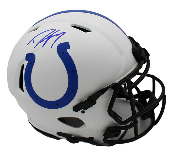 Dwight Freeney Signed Indianapolis Colts Speed Authentic Lunar NFL Helmet