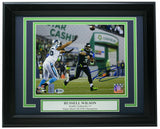 Russell Wilson Signed Framed Seattle Seahawks 8x10 Photo BAS