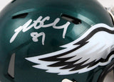 Brent Celek Autographed Philadelphia Eagles Speed Mini Helmet-Beckett W Hologram